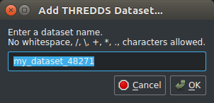 Add THREDDDS Dataset