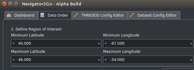 Data Order Region