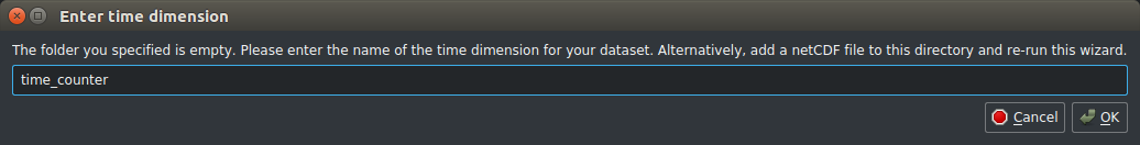 New Dataset Time Dimension