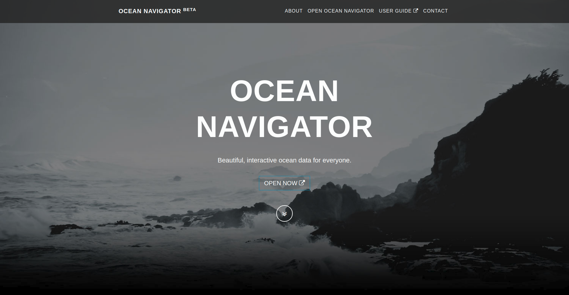 Ocean Navigator Splash Page